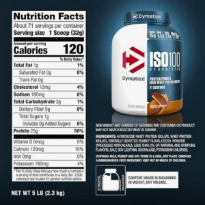 Alternative view of Dymatize ISO100