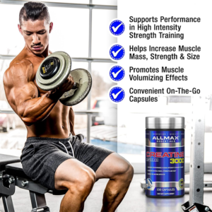 Alternative view of ALLMAX Creatine 3000 Cápsulas