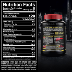 Alternative view of Allmax ISOFLEX