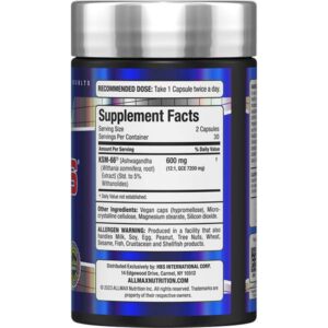Alternative view of Ashwagandha KSM-66 Allmax