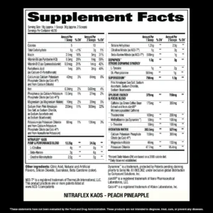 Alternative view of NITRAFLEX KAOS - Preentreno