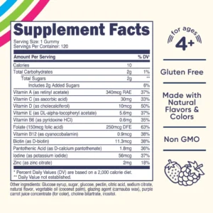 Alternative view of Nutricost Kids Multivitamínico en Gomitas