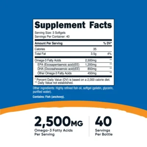 Alternative view of Nutricost Omega-3