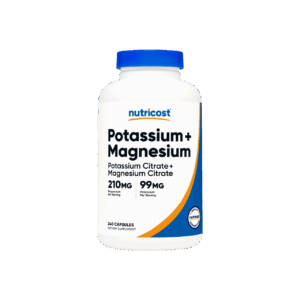 Potasio + Magnesio Citrato Nutricost