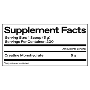 Alternative view of ONE OF ONE Creatine Monohidratada
