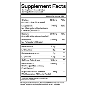 Alternative view of ONE OF ONE Sport Pre-Workout