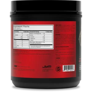 Alternative view of Post JYM BCAAs+ Recovery Matrix