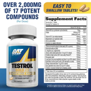Alternative view of GAT Sport Testrol Gold