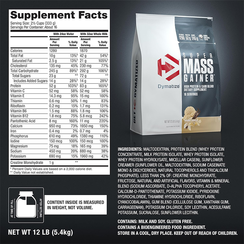 Dymatize Super Mass Gainer - Image 2